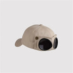 Aviator Baseball Cap – Unisex Summer Hat with Built-In Sunglasses