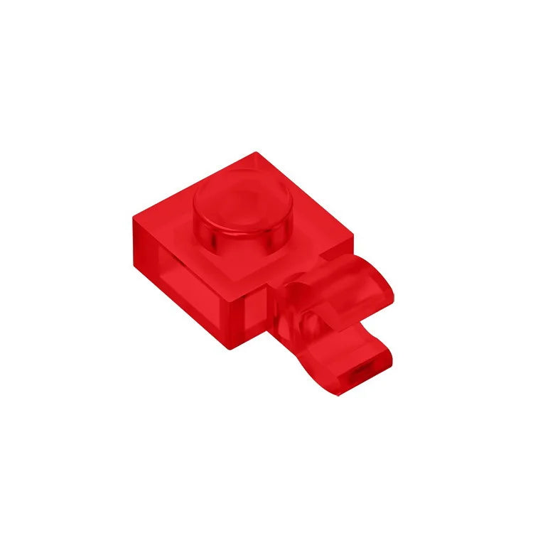Gobricks GDS-813 1x1 Plate with Vertical Holder | Compatible with Lego 6019 and 61252
