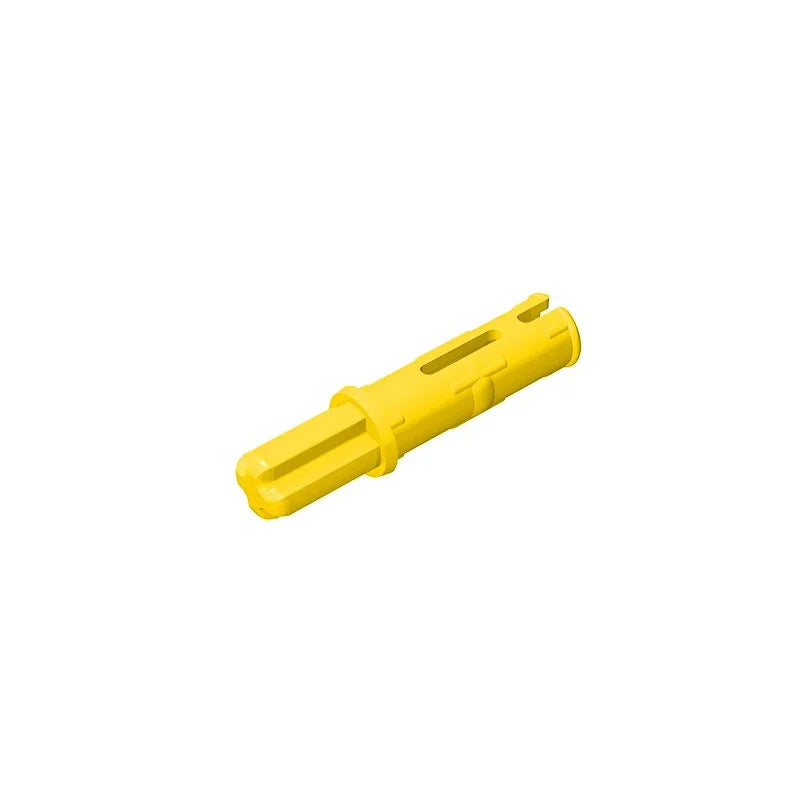 Gobricks GDS-929 Axle Pin 3L with Friction Ridges | Compatible Building Block for Technic