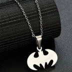 1pcs Men's Necklace Fashion Trend Personality Bat Pendant Necklace Pendant Daily Commute Casual Simple Accessories
