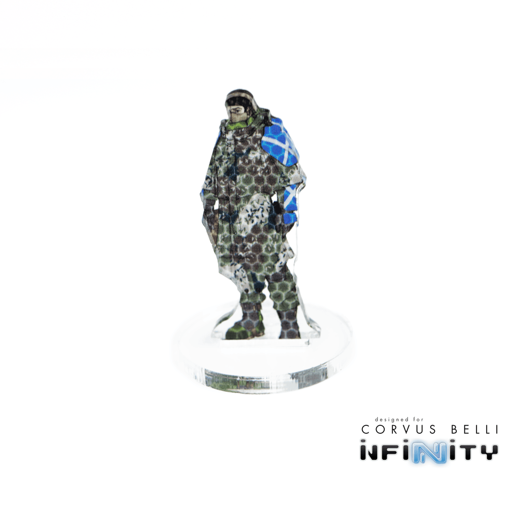 Infinity 3D Markers - Scots Guard (25mm Camo -3)
