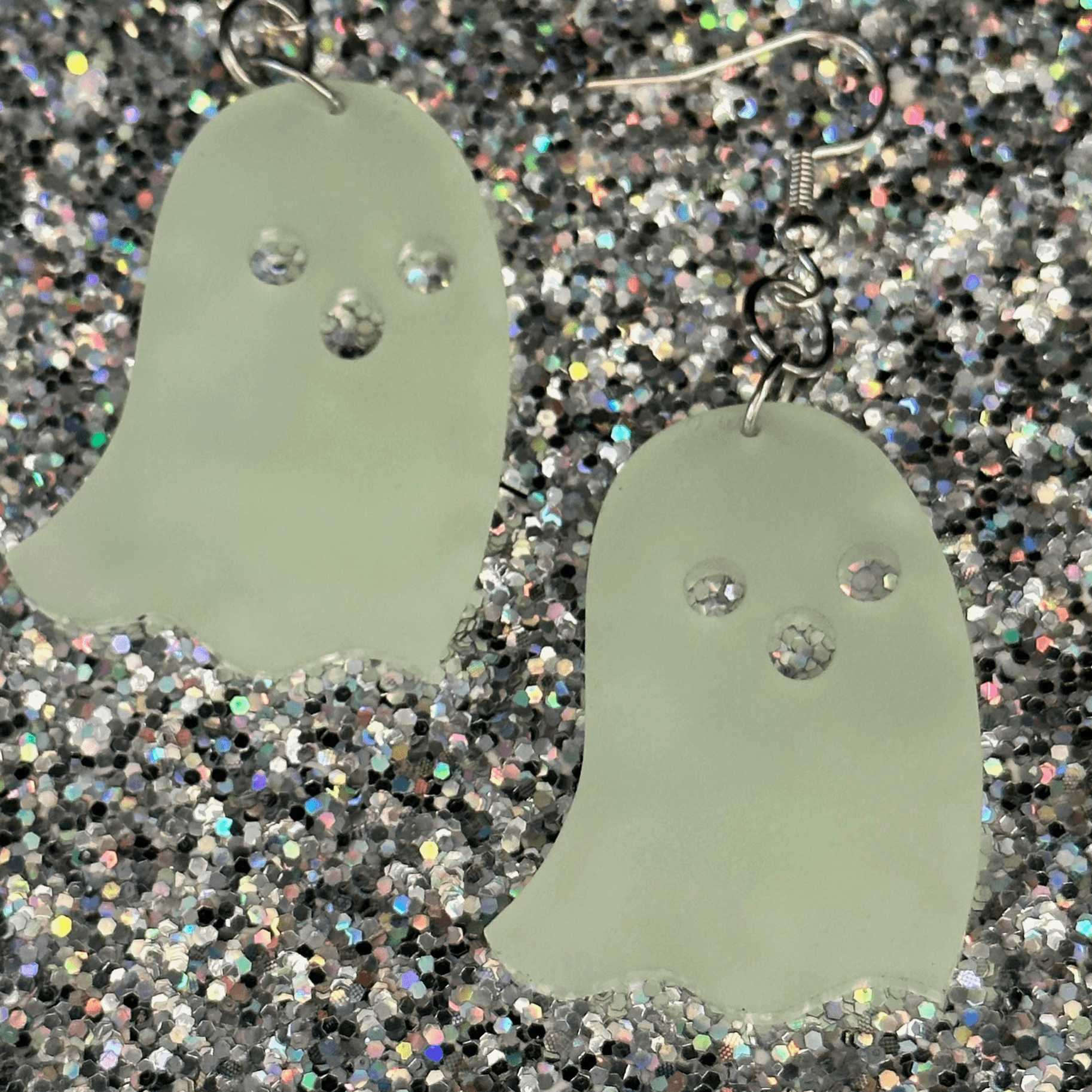 Ghost Dangle Earrings - 