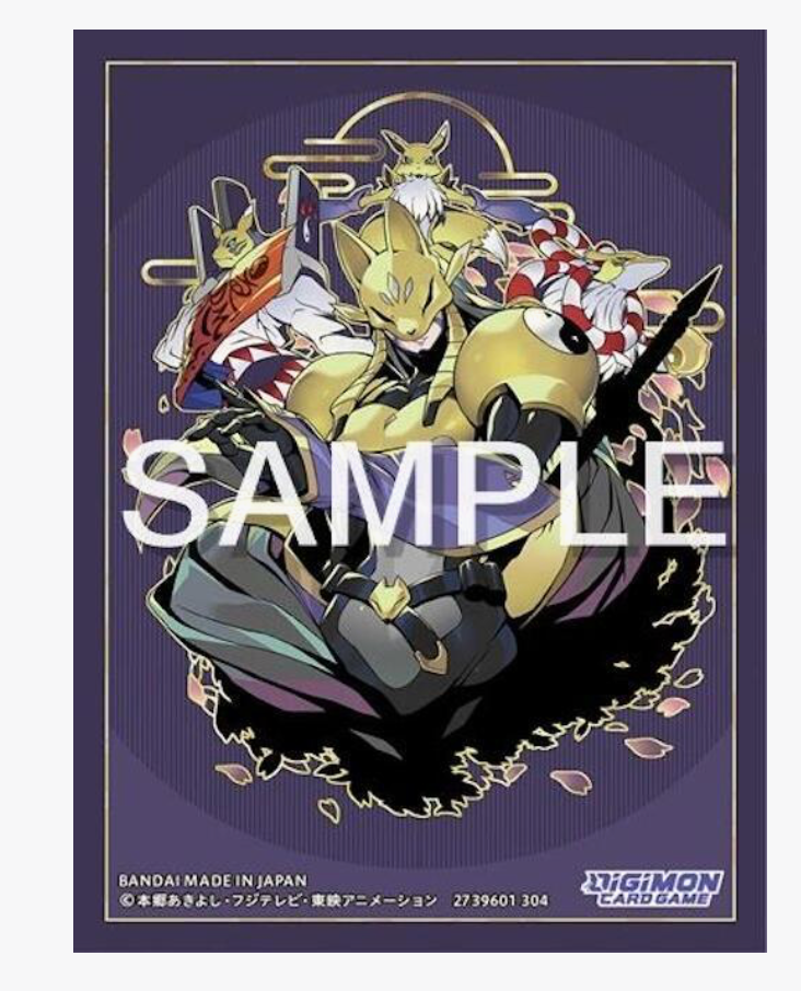 Digimon Card Game Official Card Sleeves 2024 Ver.2.0 (Sakuyamon)
