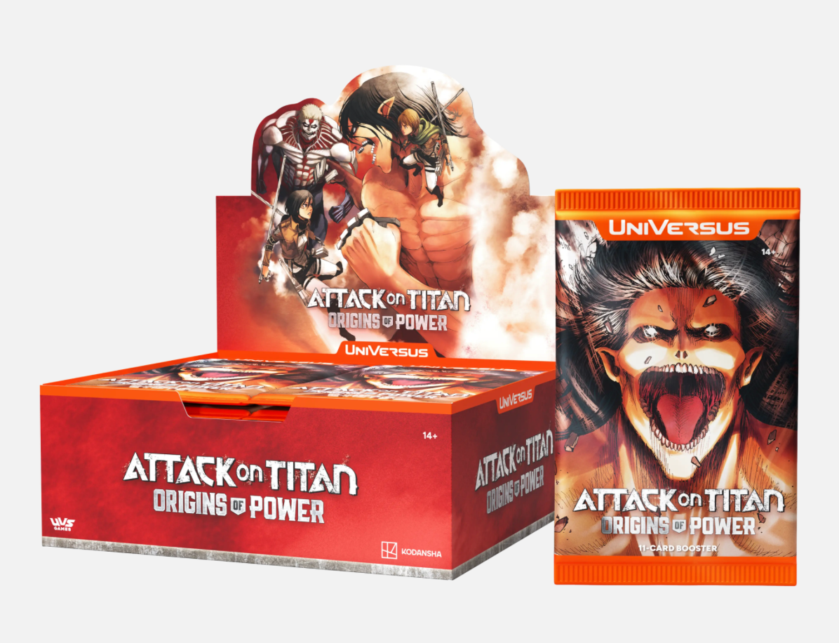 ATTACK ON TITAN: ORIGINS OF POWER BOOSTER BOX