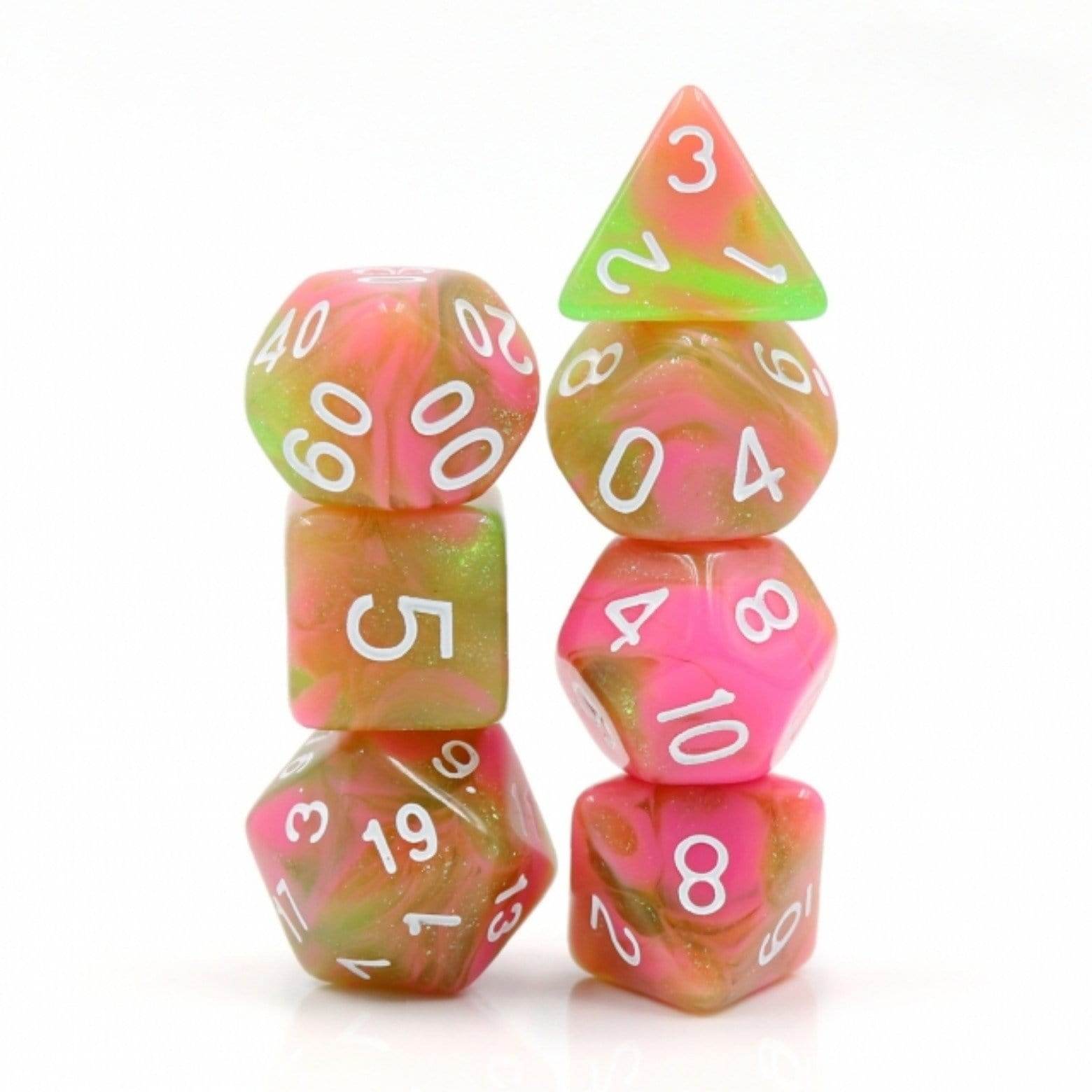 Apple Taffy RPG Dice Set - 