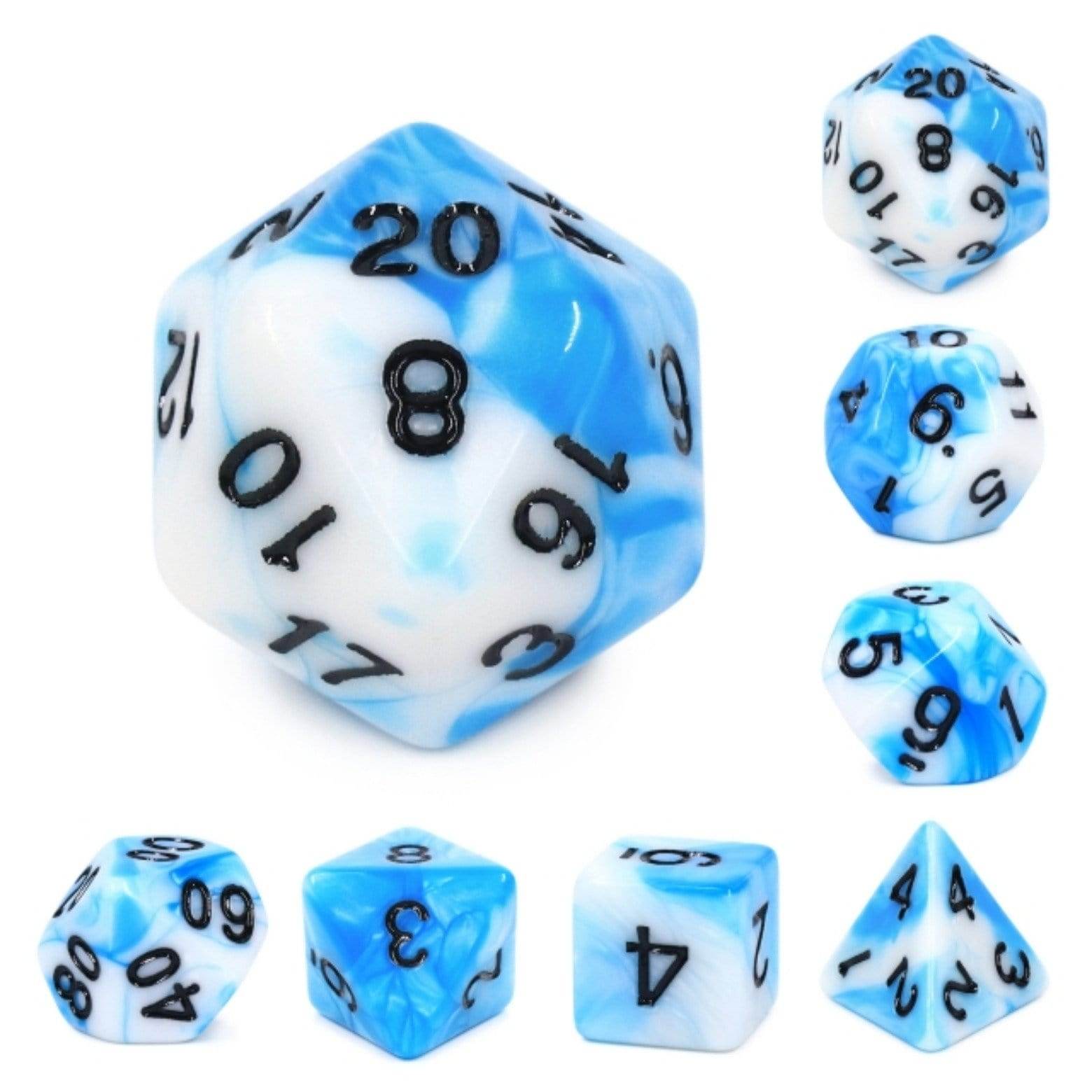 Cumulus Cloud RPG Dice Set - 