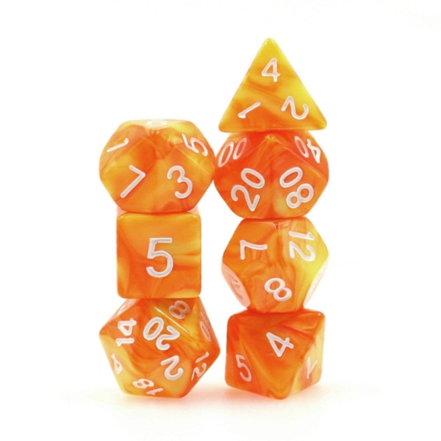 Lemon Sorbet RPG Dice Set - 