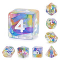 Rainbow Ribbon RPG Dice Set - 