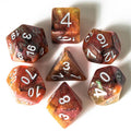 Copper Cosmos RPG Dice Set - 
