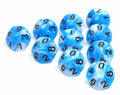 10 piece D10s - Cumulus Cloud - 