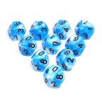 10 piece D10s - Cumulus Cloud - 