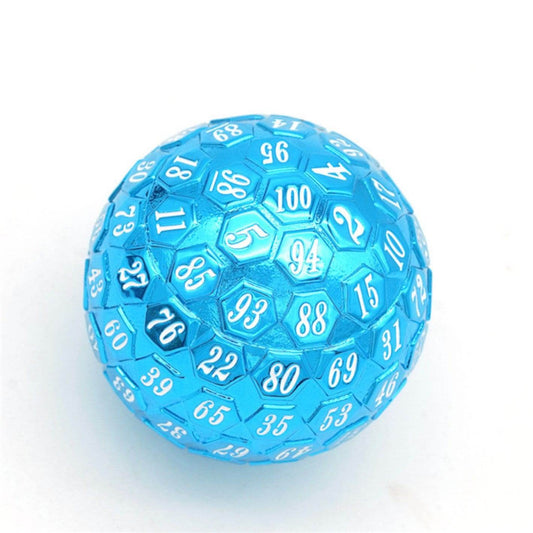 45mm Metal D100 - Blue with White Font - 