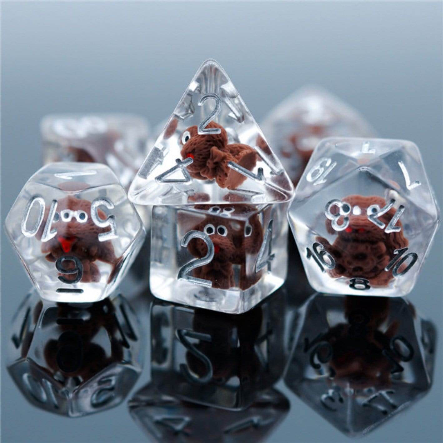 Fluffy Puppy RPG Dice Set - 