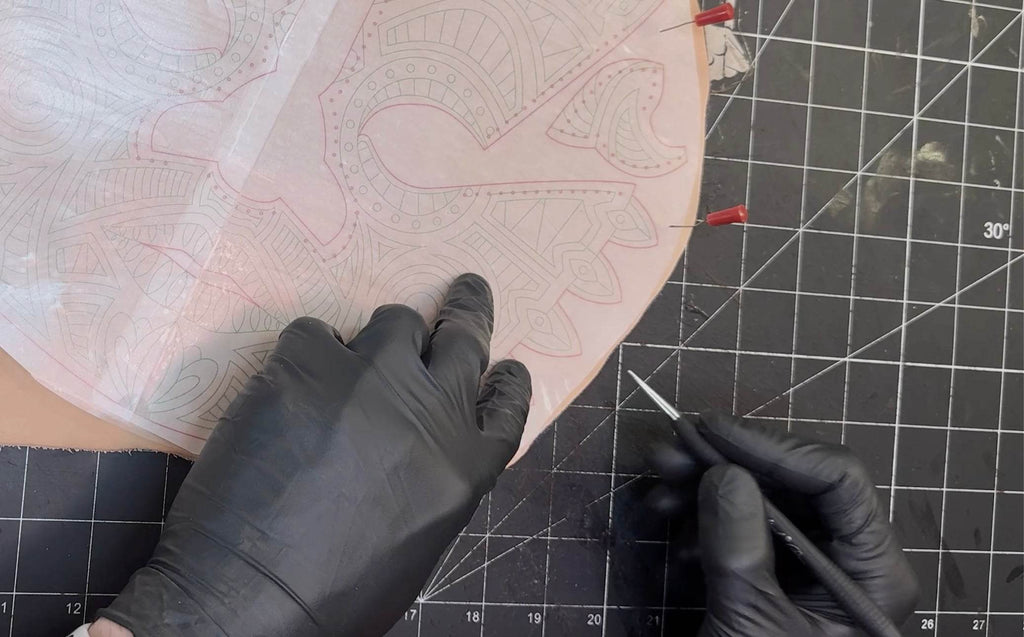 Leather Tribal Mask Printable Pattern Bundle — Intermediate + Advanced - 