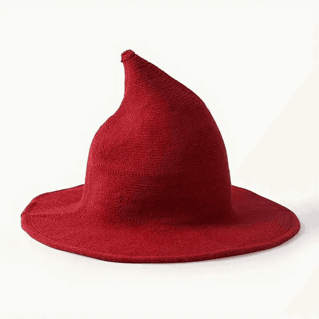 Modern Essentials Witch hat with small point - Bloody Red