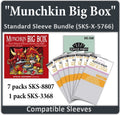 "Munchkin Big Box" Compatible Card Sleeve Bundle (8807 x 6 + 3368 x 1)