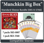 "Munchkin Big Box" Compatible Card Sleeve Bundle (8807 x 6 + 3368 x 1)