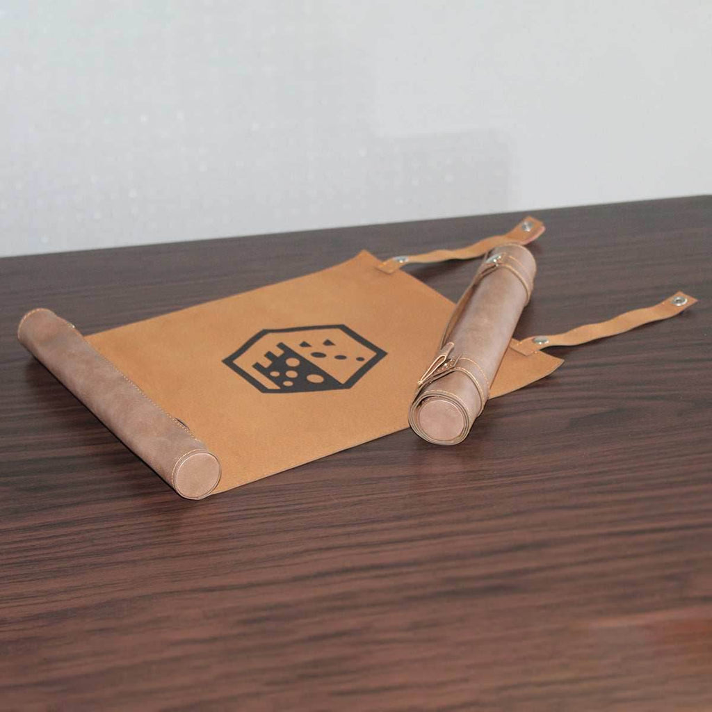 Dice Dungeons Scroll Dice Holder and Rolling Mat - 