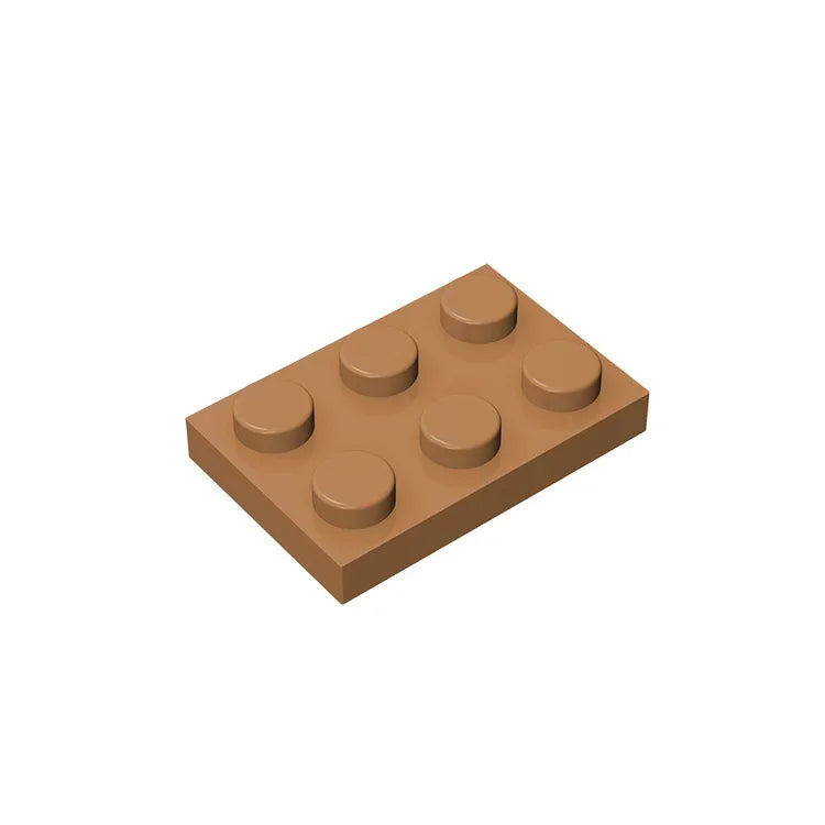 Gobricks GDS-510 Plate 2 x 3 | Compatible Building Block for DIY Projects