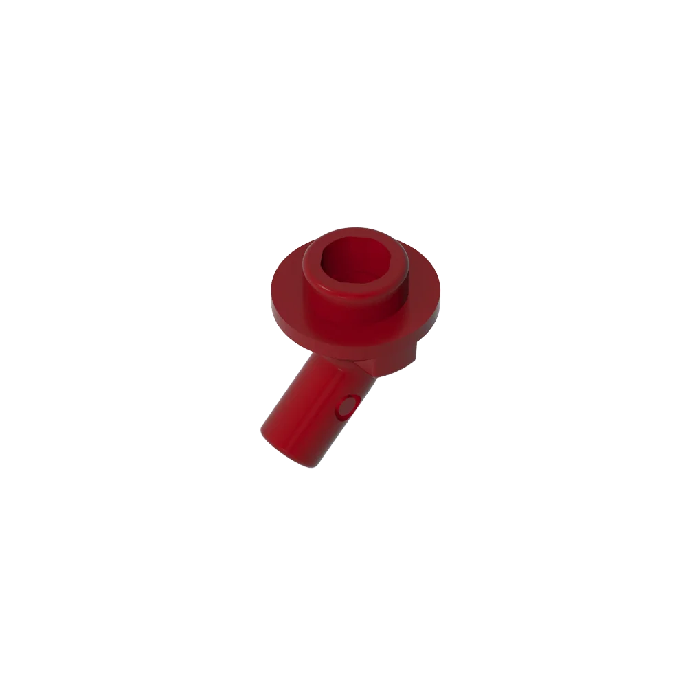Gobricks GDS-2192 Bar, Angled with Stud on End | Compatible with Lego 65578 Technical Building Block