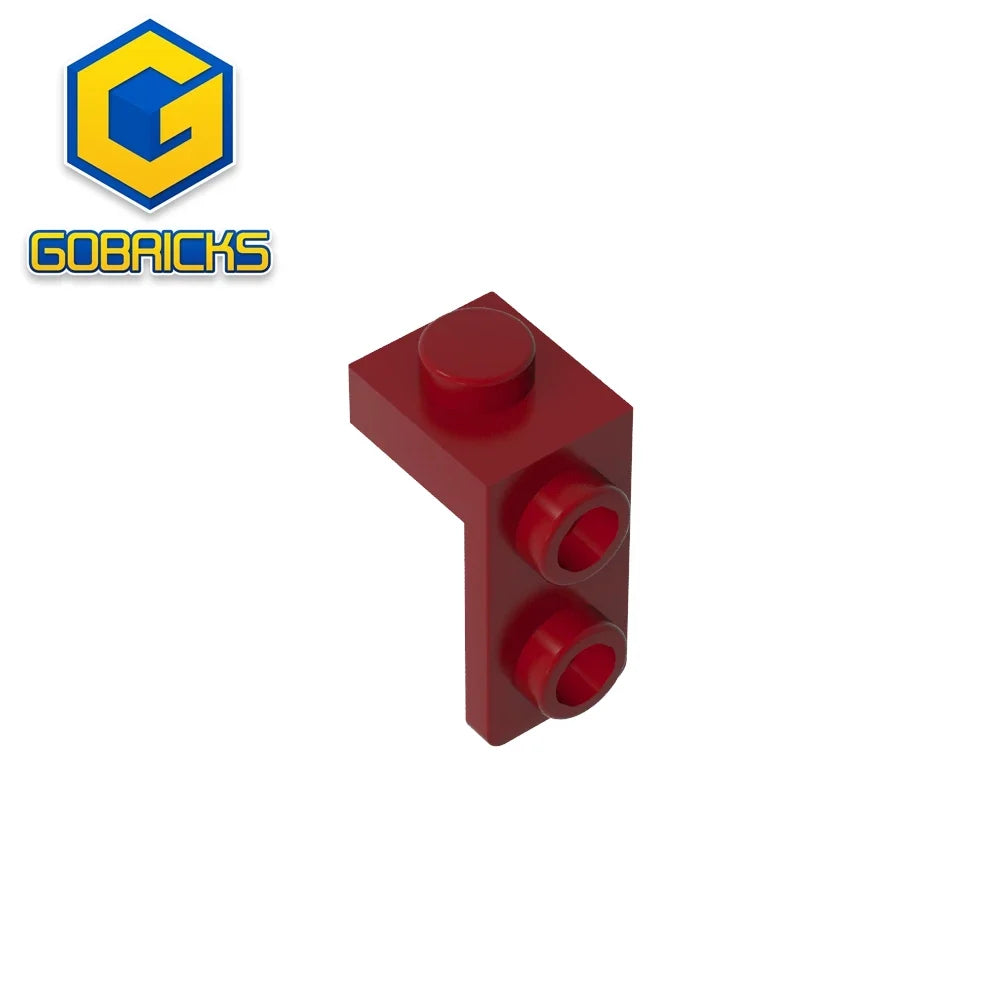Gobricks Bracket 1 x 1 - 1 x 2 | Compatible Building Block