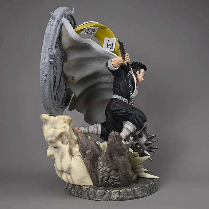 Himejima Gyomei Anime Figure, Demon Slayer Action Figurines PVC Large Statue 41 CM