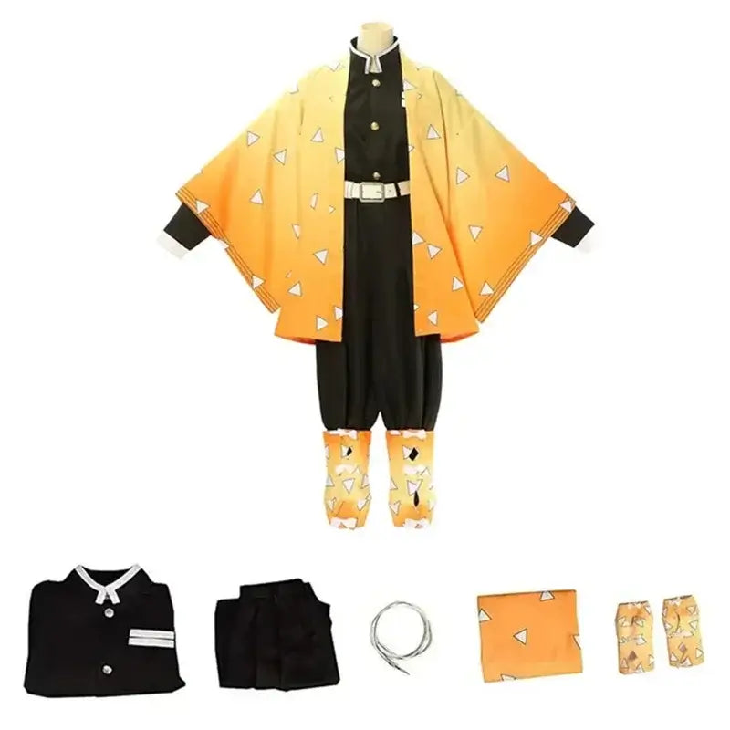 New Demon Slayer Cosplay: Kids Tanjiro & Nezuko Costume