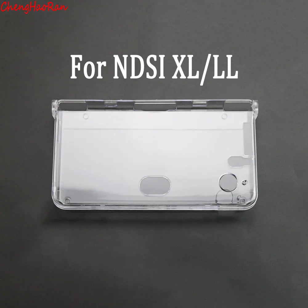 1 Piece Clear Protective Case for PSP PSV GBA SP NDSL DSI NDSi XL 3DS XL New 3DS XLLL Console | Universal Crystal Hard Shell