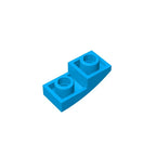 Gobricks GDS-795 Slope, Curved 2 x 1 Inverted | Compatible Building Block for DIY Projects