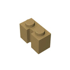 Gobricks GDS-798 Brick 1x2 with Groove | Compatible Building Block for DIY Sets