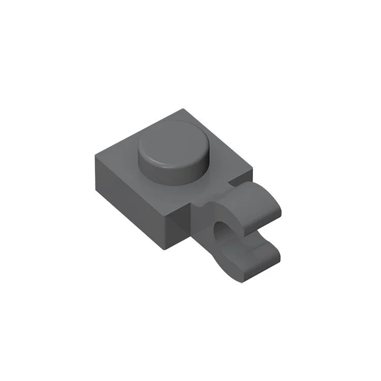 Gobricks GDS-813 1x1 Plate with Vertical Holder | Compatible with Lego 6019 and 61252