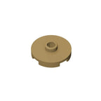 Gobricks GDS-1041 Tile Round 2x2 with Open Stud | Compatible Building Block for DIY Educational Kits