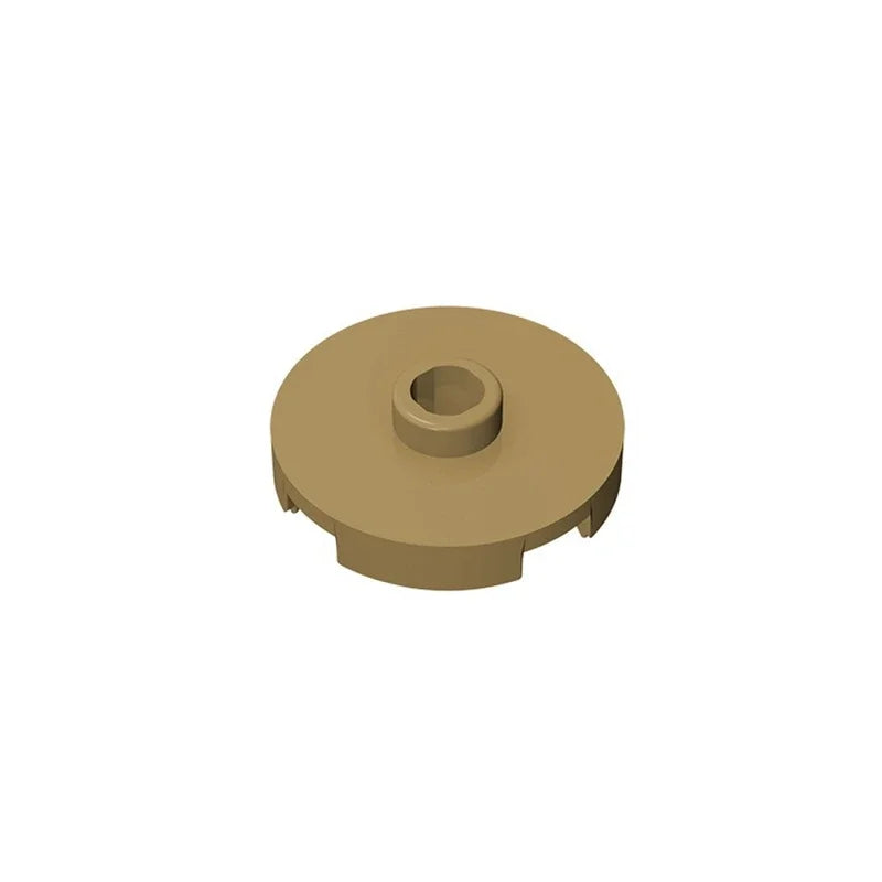 Gobricks GDS-1041 Tile Round 2x2 with Open Stud | Compatible Building Block for DIY Educational Kits