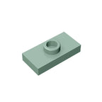 Gobricks PLATE 1X2 W. 1 KNOB | Modified Building Block Compatible with Lego 15573