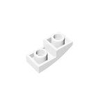 Gobricks GDS-795 Slope, Curved 2 x 1 Inverted | Compatible Building Block for DIY Projects