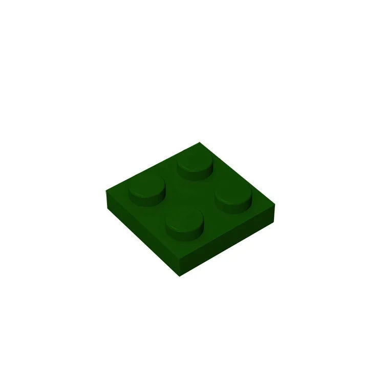 Gobricks Plate 2 x 2 Building Block | Compatible with Lego 3022
