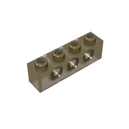 Gobricks GDS-625 Technical Brick 1x4 3-Hole | Compatible with Lego 3701