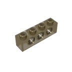 Gobricks GDS-625 Technical Brick 1x4 3-Hole | Compatible with Lego 3701