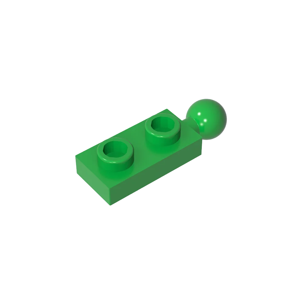Gobricks GDS-852 Plate Modified 1 x 2 with Tow Ball on End | Building Block for DIY Creations