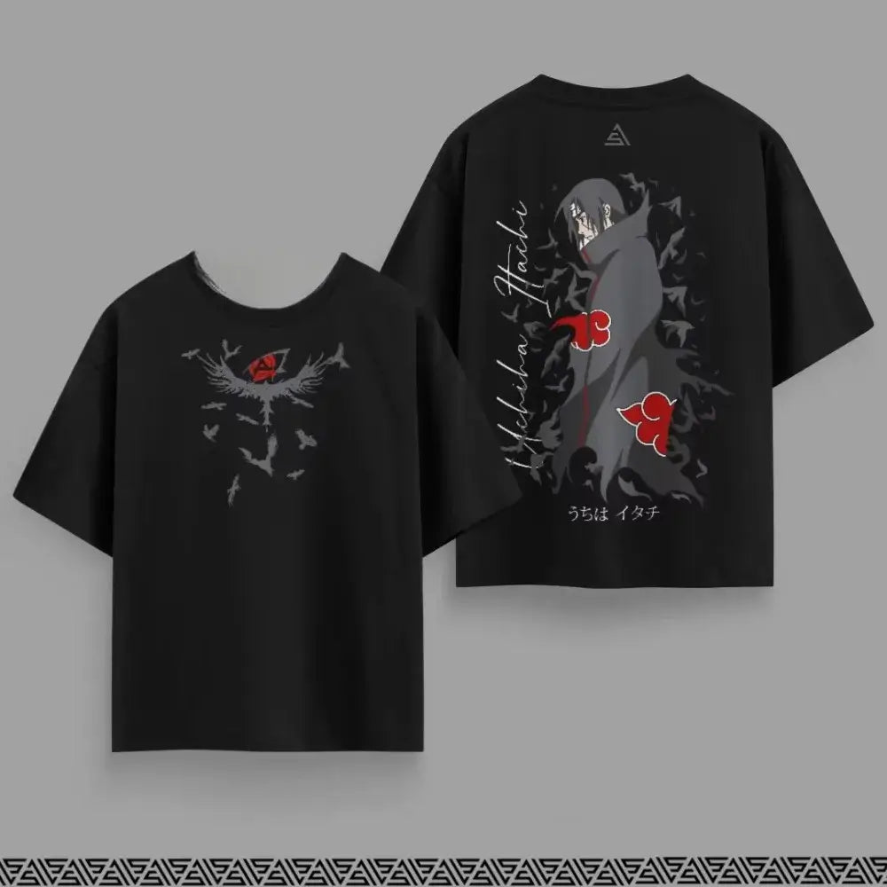 MINISO Naruto Cotton T-shirt: Breathable Family Anime Tee
