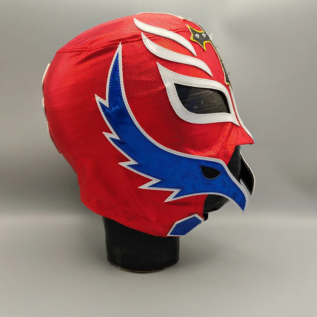 Authentic Design: Crafted with meticulous attention to detail, this wrestling mask captures the essence of your favorite grapple