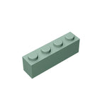 Gobricks GDS-534 Brick 1 x 4 without Bottom Tubes | Compatible Building Block Set