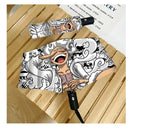 One Piece Nika Luffy Fold Umbrella Automatic Sunscreen
