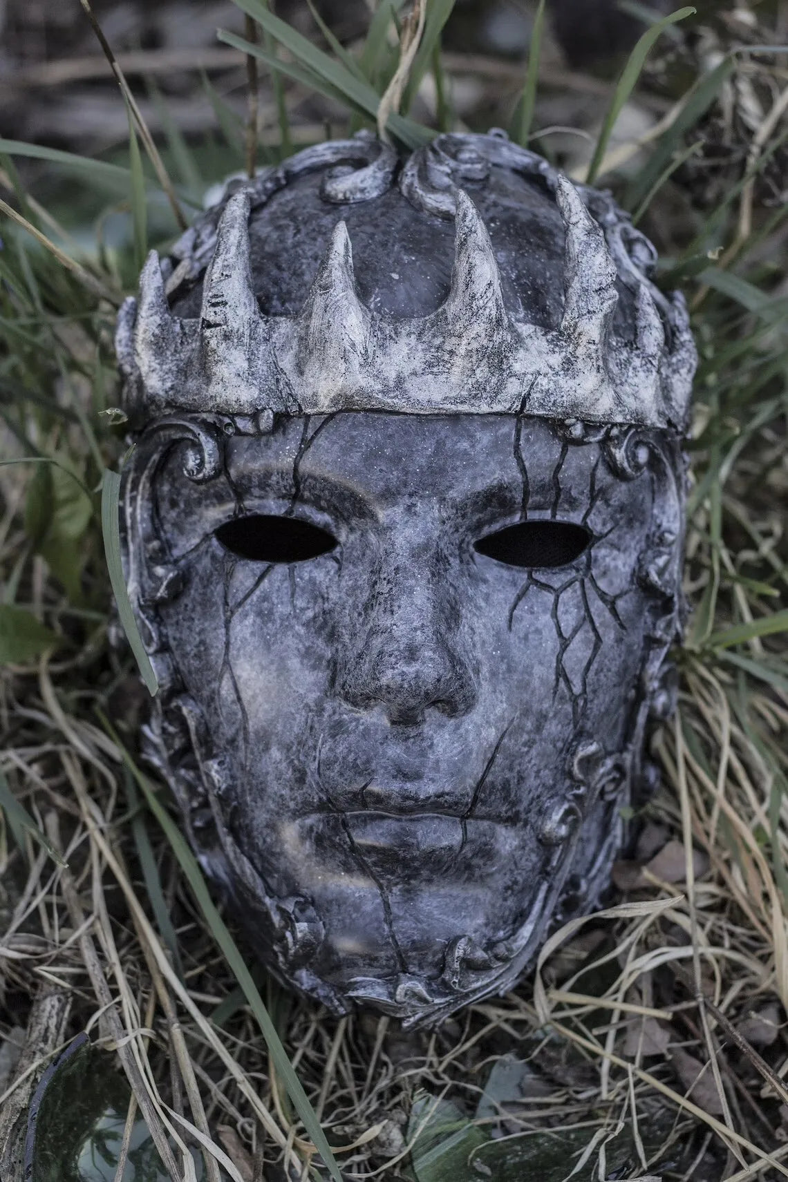 Halloween Abyss King Mask Walker King Cosplay Mask Halloween Noble King Mask Full Venice Mask Party Costume