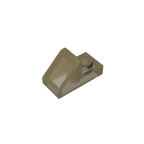 Gobricks GDS-832 Slope 45 2x1 with 2/3 Cutout | Compatible Building Block for DIY