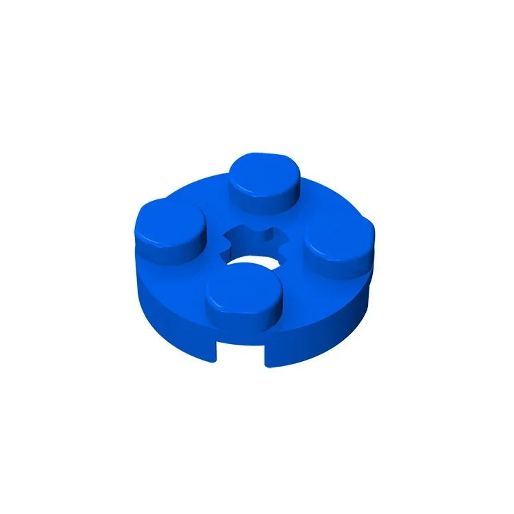 Gobricks GDS-609 PLATE 2X2 ROUND | Compatible Building Blocks for DIY Educational Models