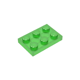 Gobricks GDS-510 Plate 2 x 3 | Compatible Building Block for DIY Projects