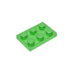 Gobricks GDS-510 Plate 2 x 3 | Compatible Building Block for DIY Projects