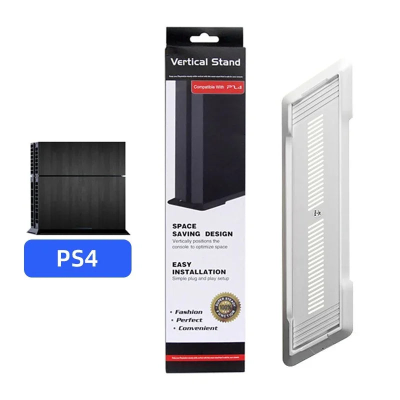 DATA FROG Vertical Stand for PS4 Fat Console | Anti-Slip Cooling Support Bracket