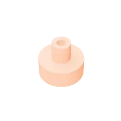 Gobricks Tile Round 1x1 with Bar and Pin Holder | Compatible Building Block